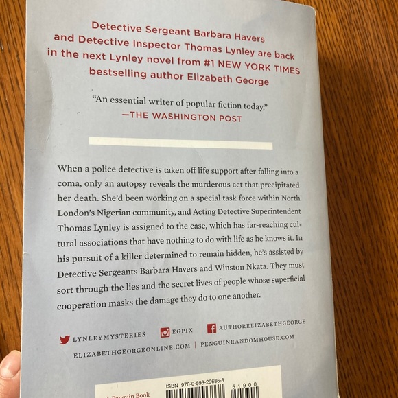 Elizabeth George āSomething to Hideā Inspector Lynley Latest Soft Cover N⦠- Picture 2 of 2